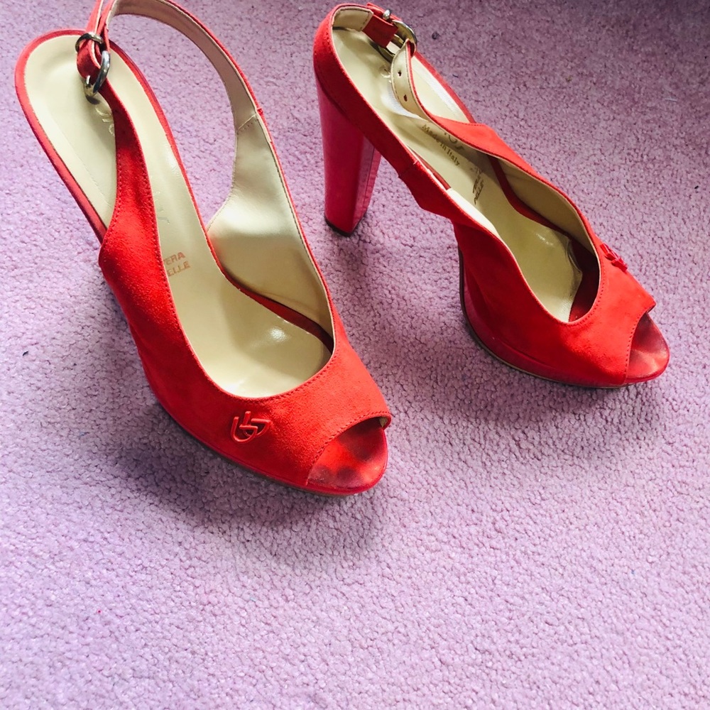 Orange Platform Pump - image 6